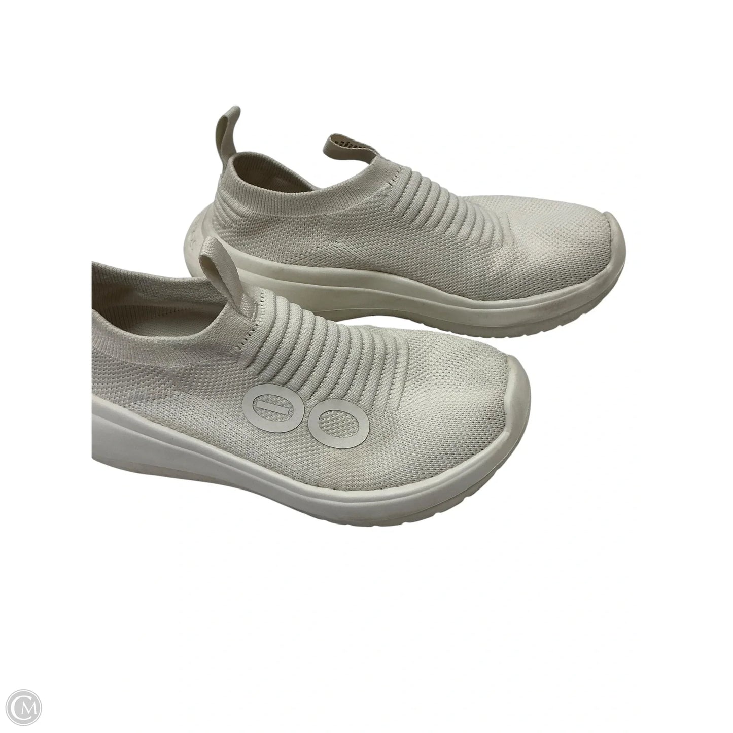 Shoes Athletic By Oofos In Cream, Size: 6.5