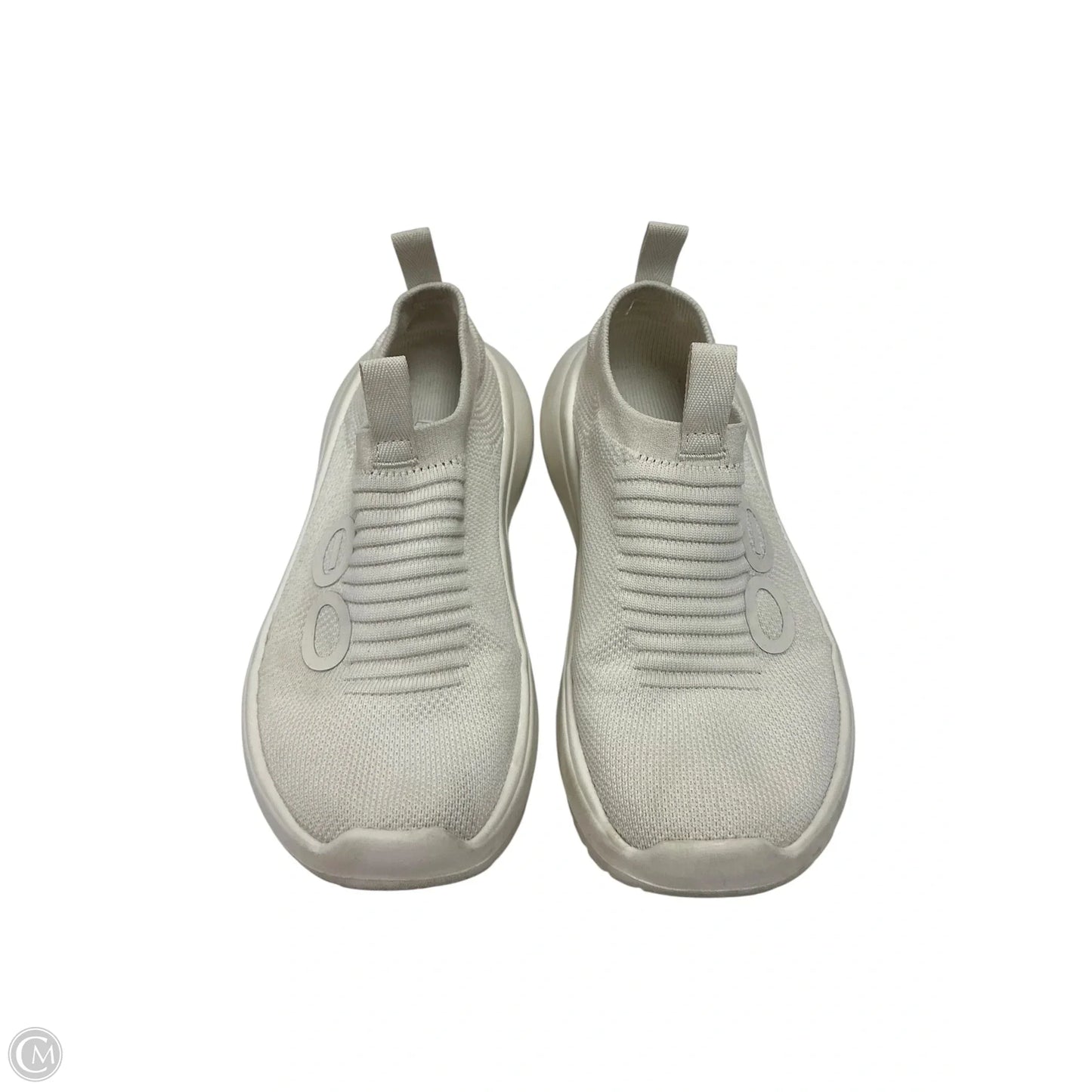 Shoes Athletic By Oofos In Cream, Size: 6.5