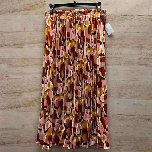 Skirt Midi By Monteau In Multi-colored, Size: S