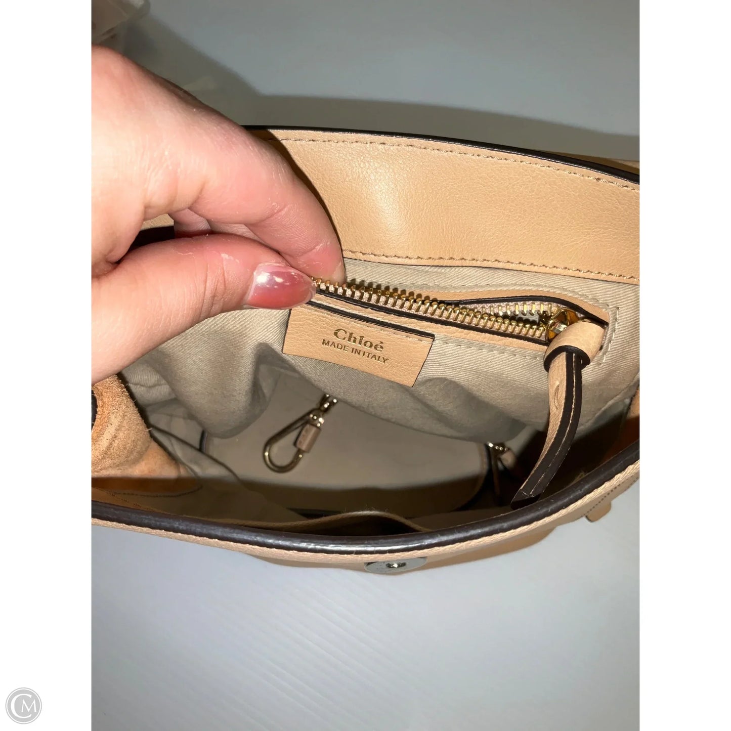 Backpack Luxury Designer By Chloe, Size: Small