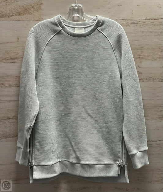 Sweatshirt Crewneck By Varley In Grey, Size: S
