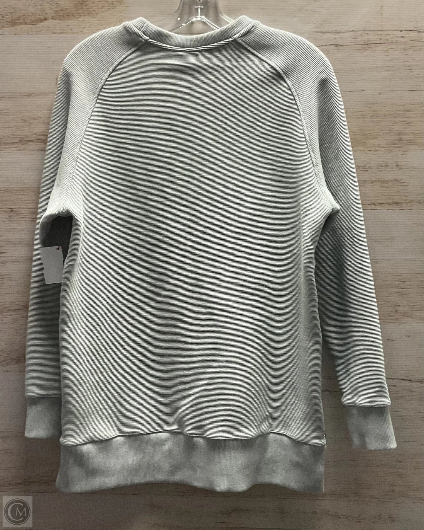 Sweatshirt Crewneck By Varley In Grey, Size: S