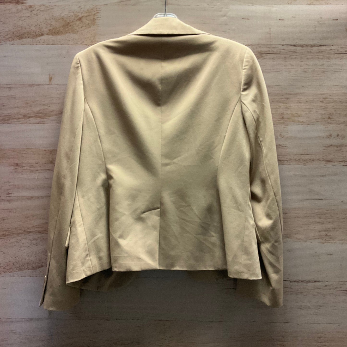 Blazer By Liz Claiborne In Tan, Size: S