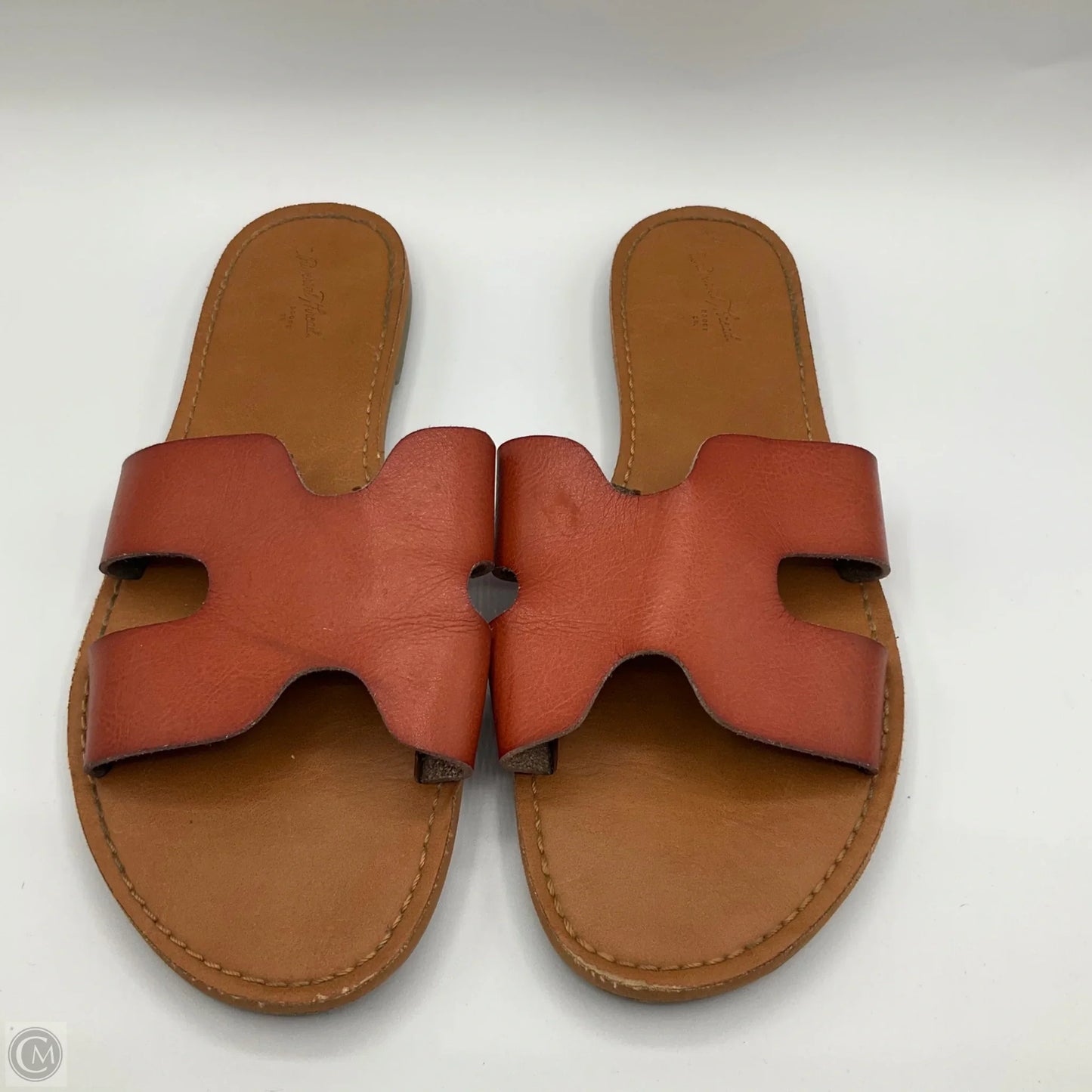 Sandals Flats By Universal Thread In Tan, Size: 8