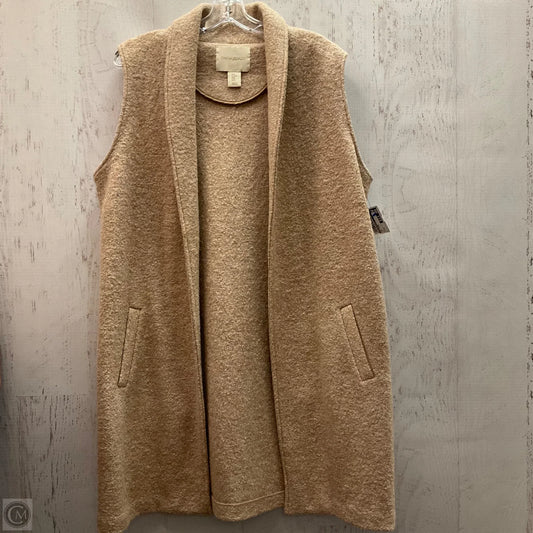 Vest Other By Cynthia Rowley In Tan, Size: M