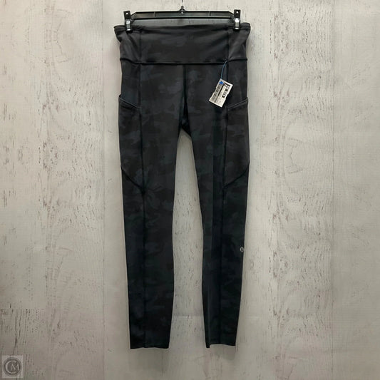 Athletic Leggings By Lululemon In Camouflage Print, Size: 6