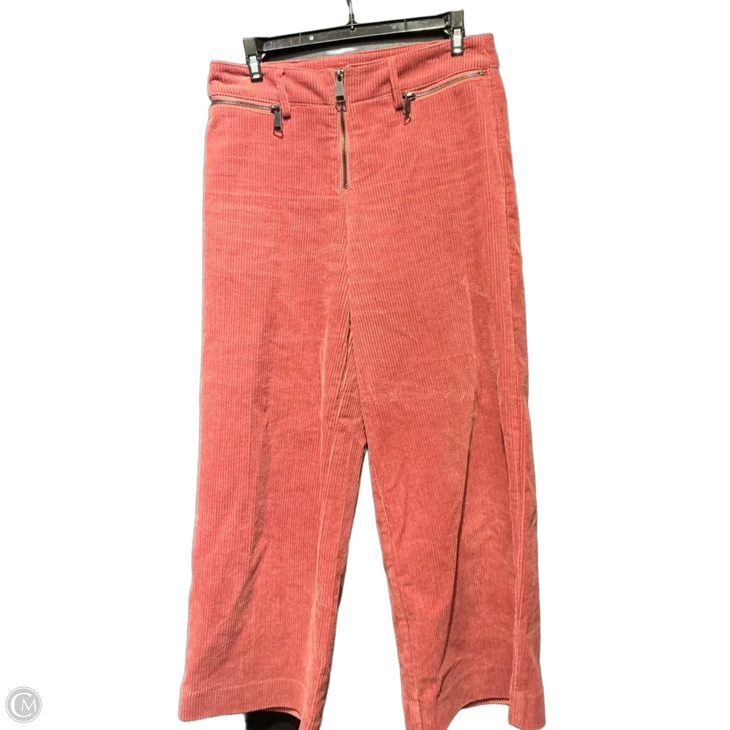 Pants Corduroy By Zara In Pink, Size: S