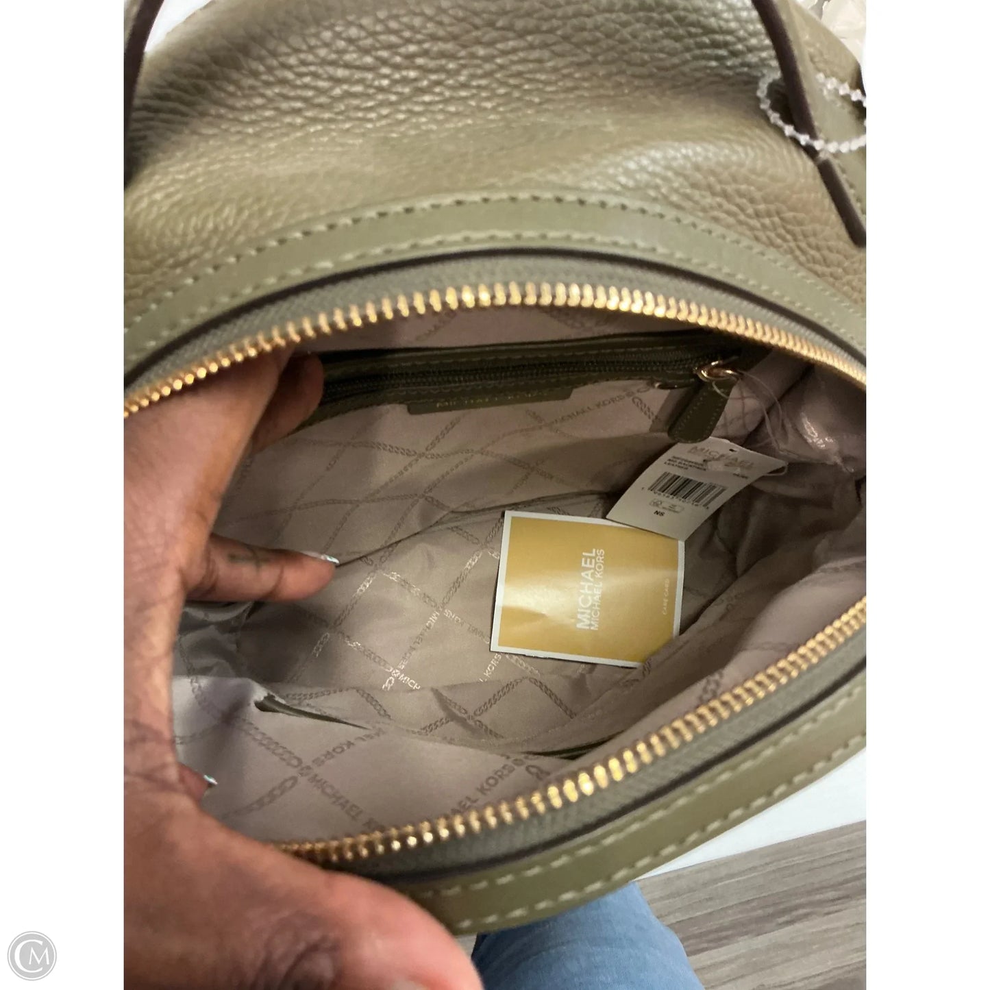 Backpack Designer By Michael Kors, Size: Medium