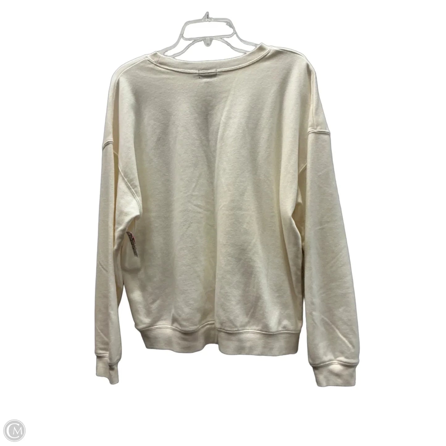 Sweatshirt Crewneck By Originality In White, Size: Xl