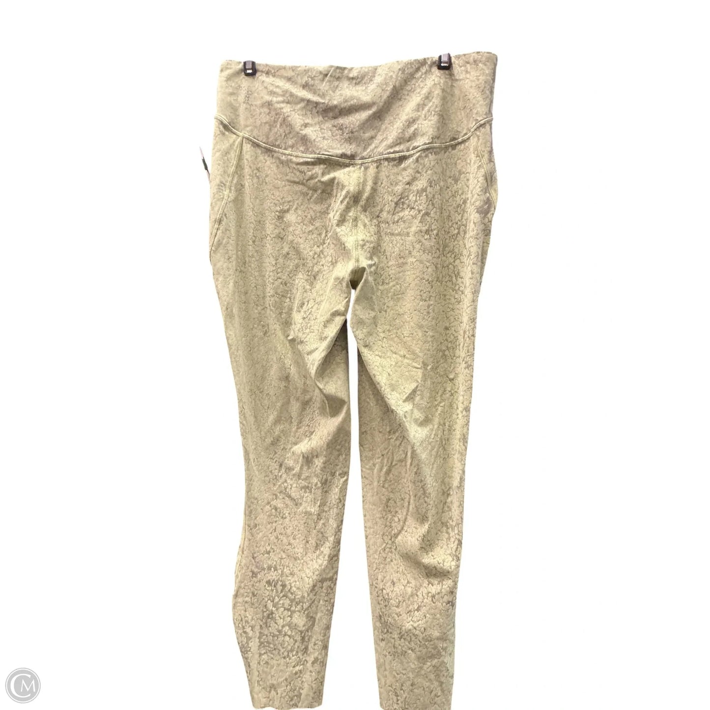 Athletic Leggings By Lululemon In Green, Size: 12