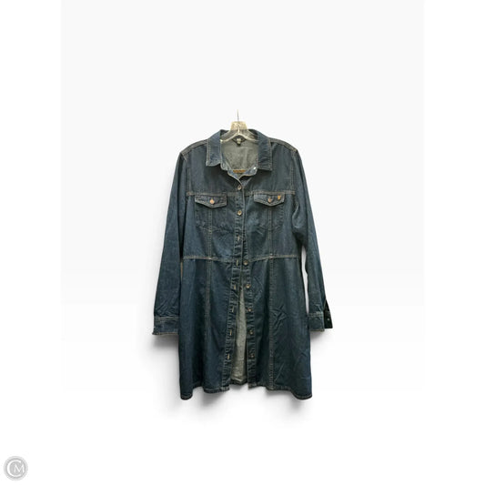 Dress Designer By Frye In Blue Denim, Size: Xl