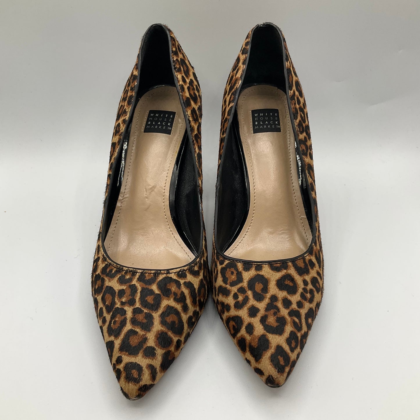 Shoes Heels Block By White House Black Market In Animal Print, Size: 7.5