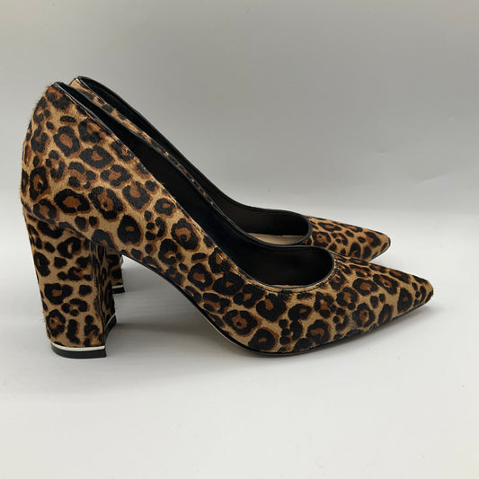 Shoes Heels Block By White House Black Market In Animal Print, Size: 7.5