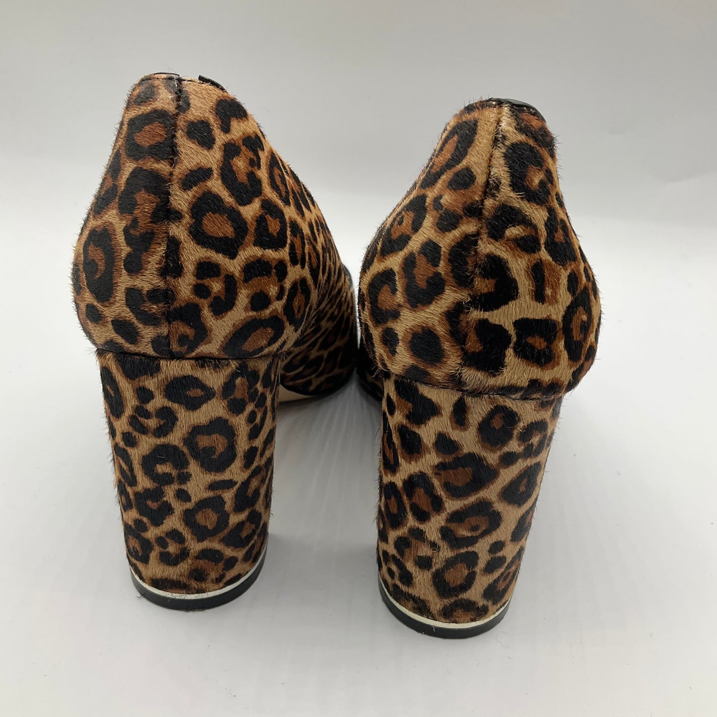 Shoes Heels Block By White House Black Market In Animal Print, Size: 7.5