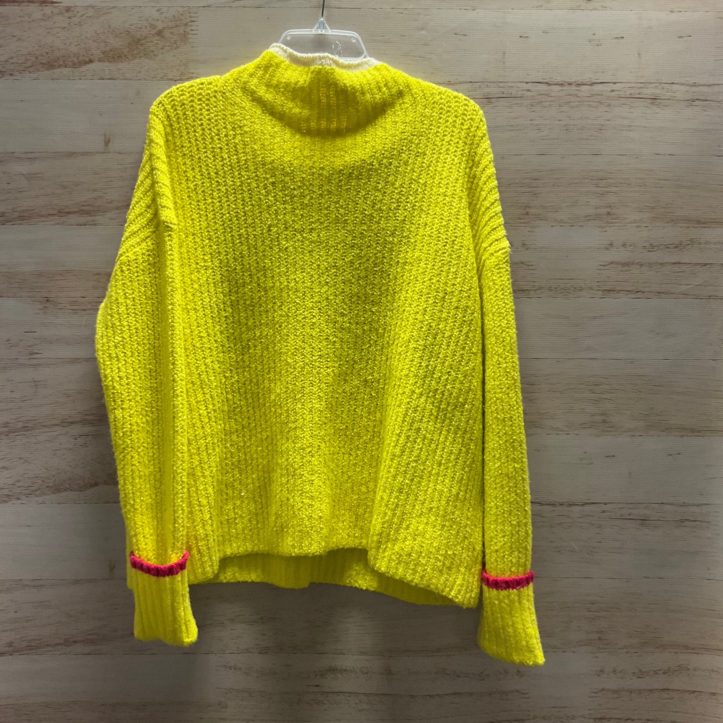 Sweater By Maeve In Yellow, Size: L