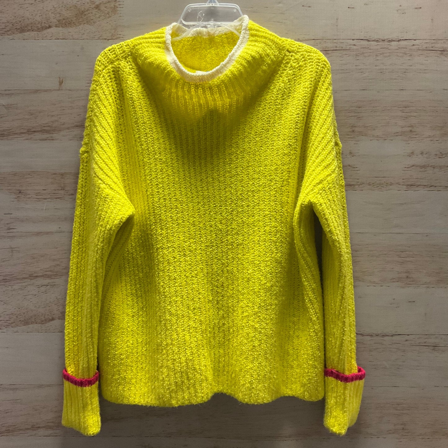 Sweater By Maeve In Yellow, Size: L