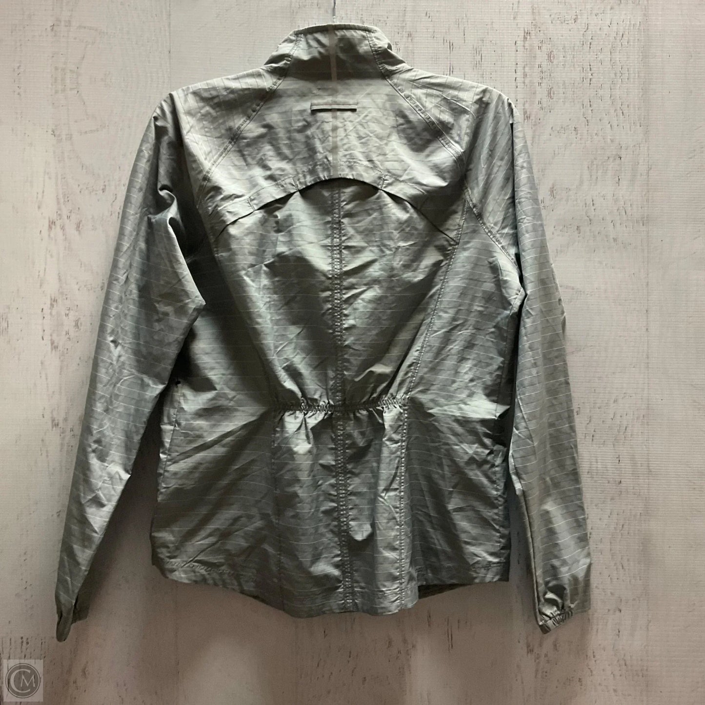 Athletic Jacket By Athleta In Grey, Size: M