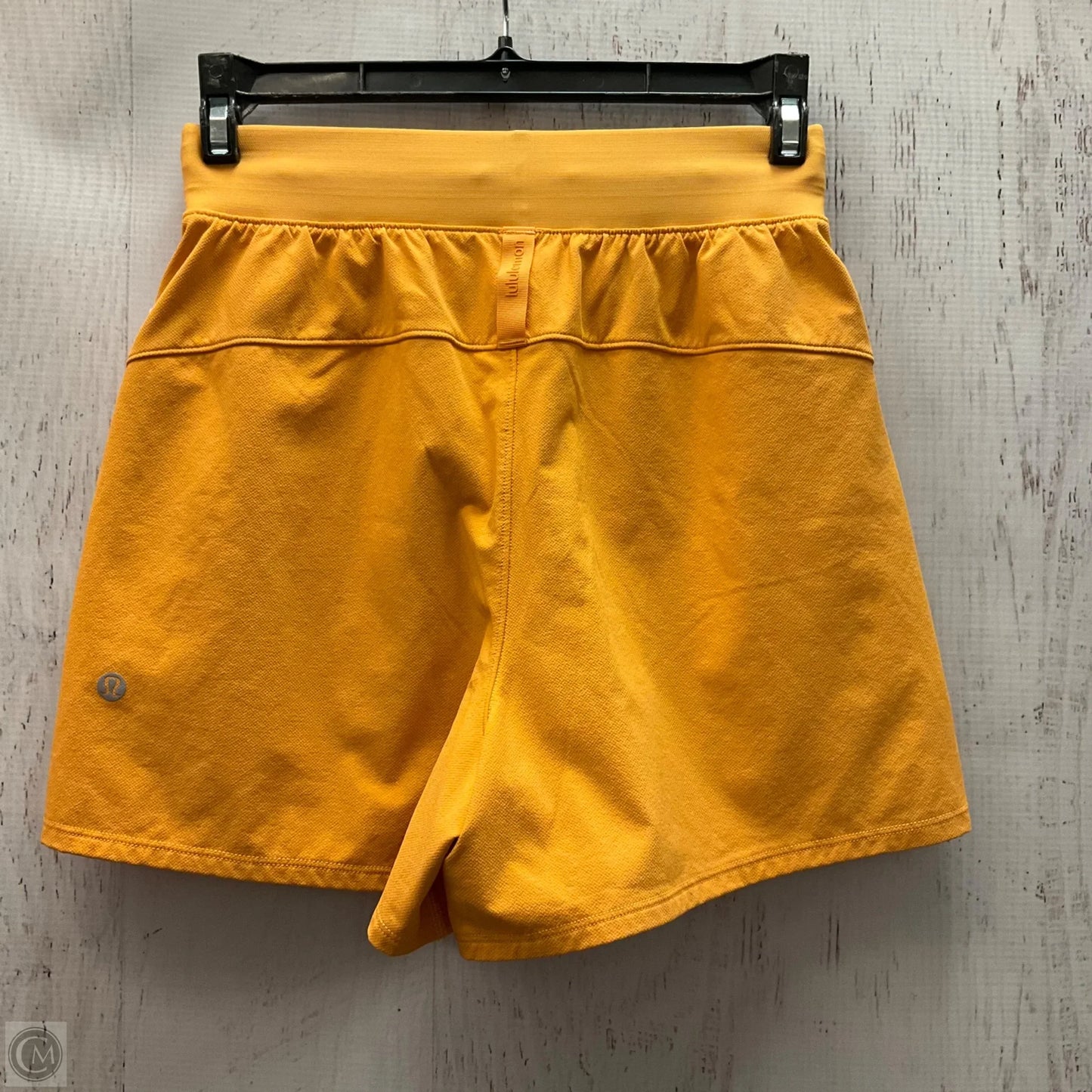 Athletic Shorts By Lululemon In Orange, Size: 0