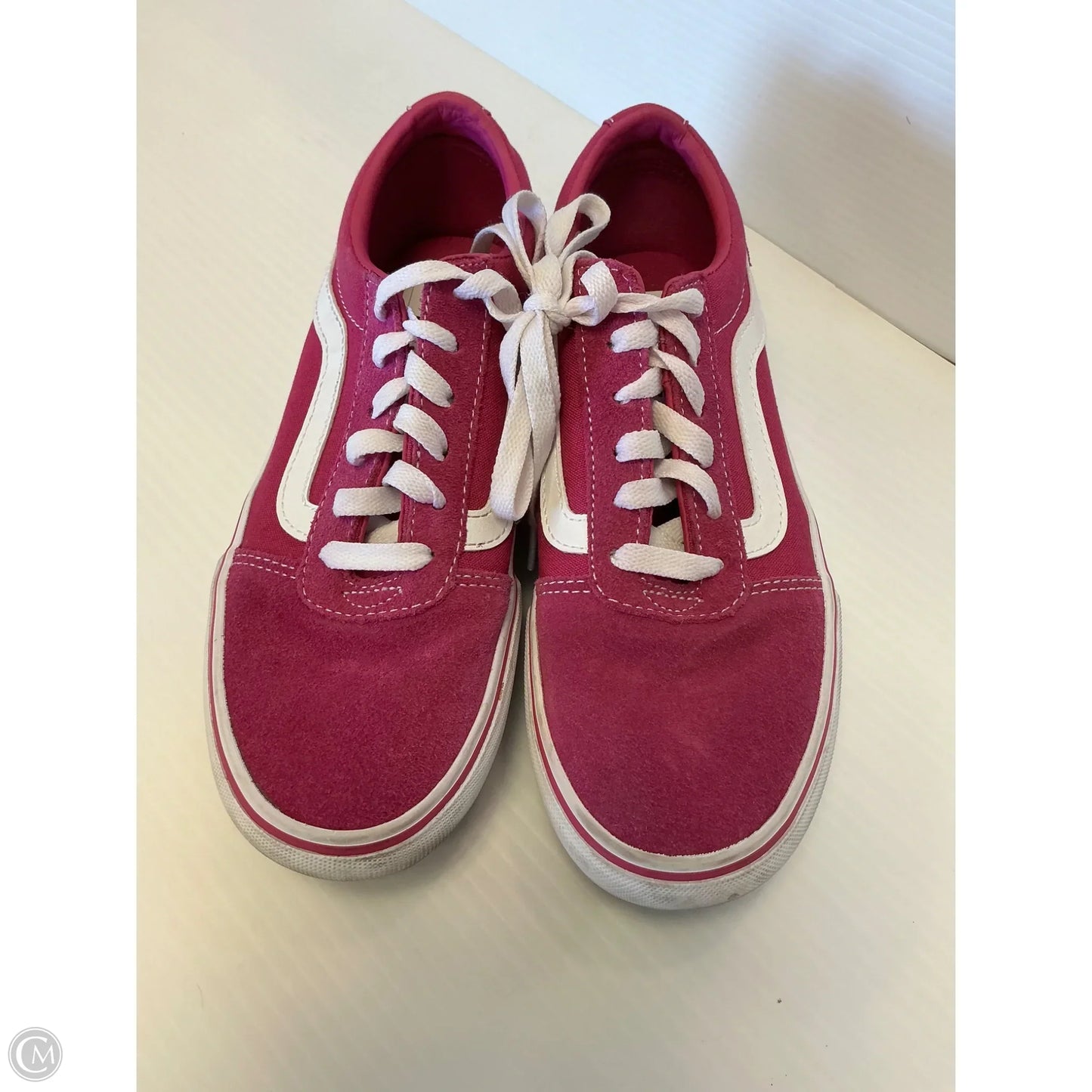 Shoes Flats By Vans In Pink, Size: 6.5
