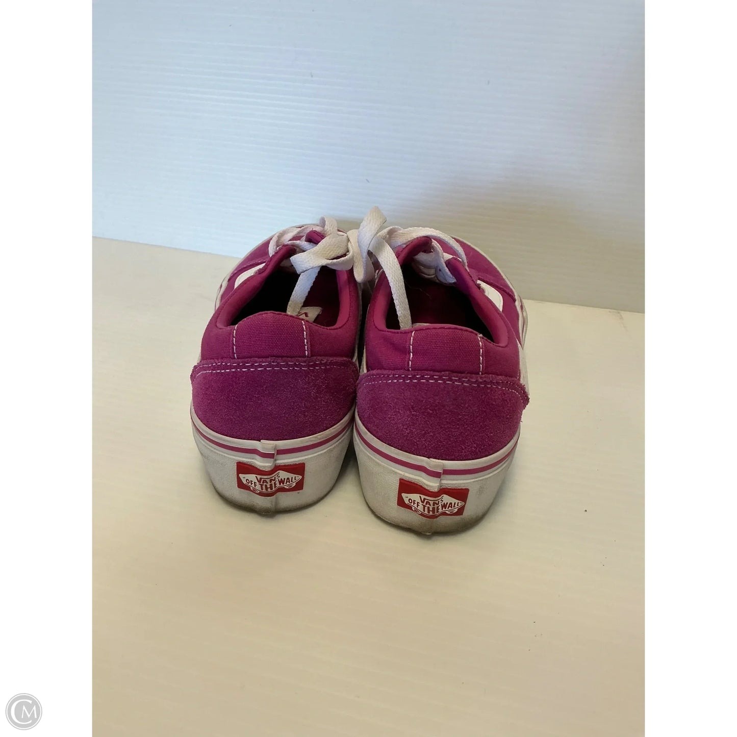 Shoes Flats By Vans In Pink, Size: 6.5