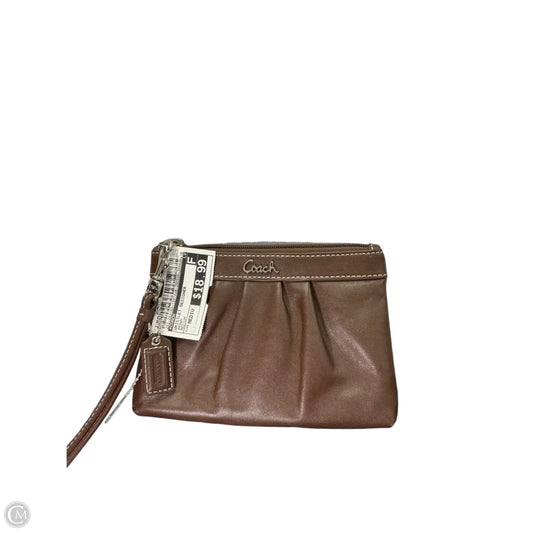 Wristlet Designer By Coach, Size: Medium