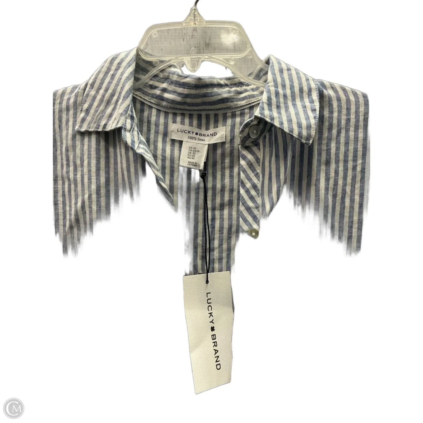 Dress Casual Maxi By Lucky Brand In Striped Pattern, Size: Xs
