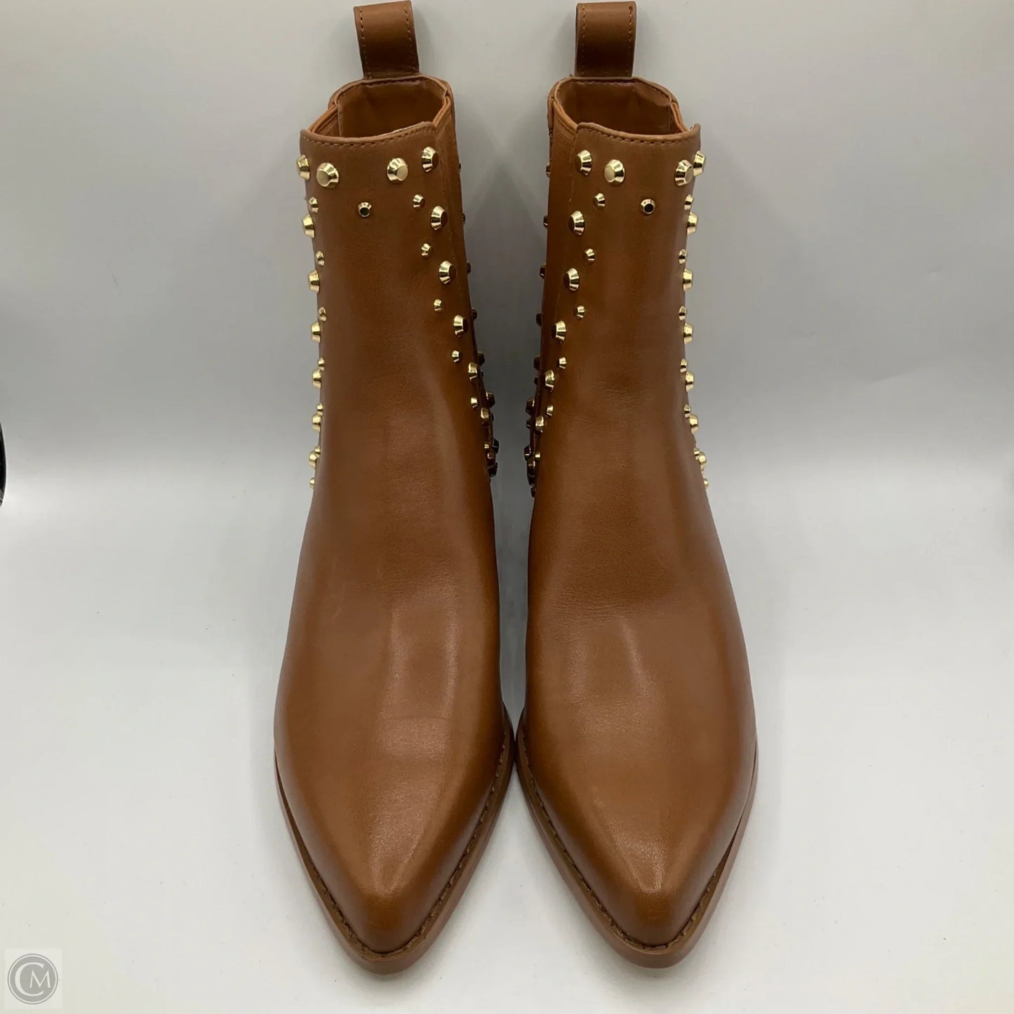Boots Ankle Heels By Michael By Michael Kors In Brown, Size: 6