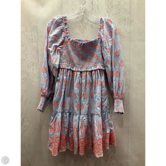 Dress Designer By Lilly Pulitzer In Blue & Pink, Size: Xxs