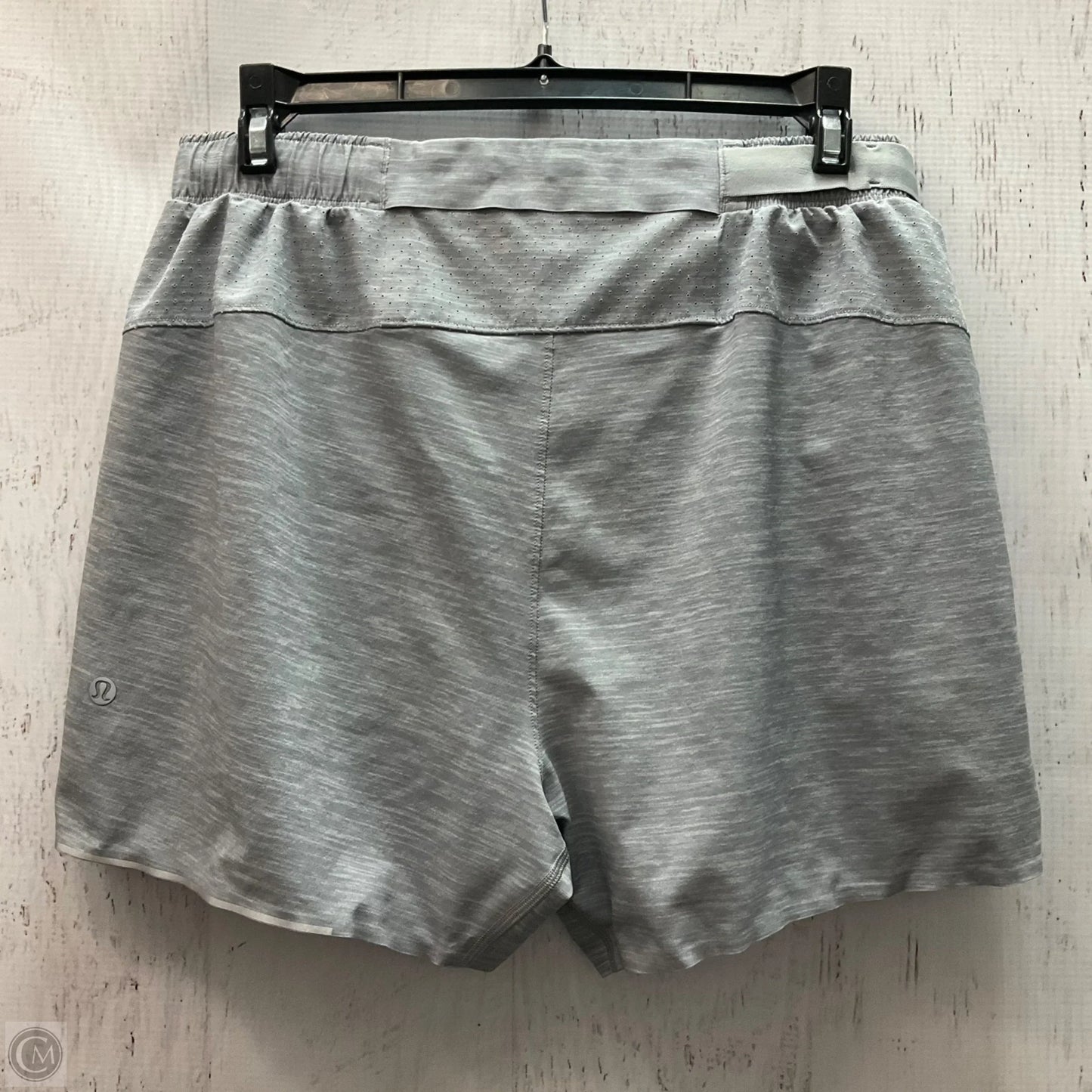 Athletic Shorts By Lululemon In Grey, Size: M