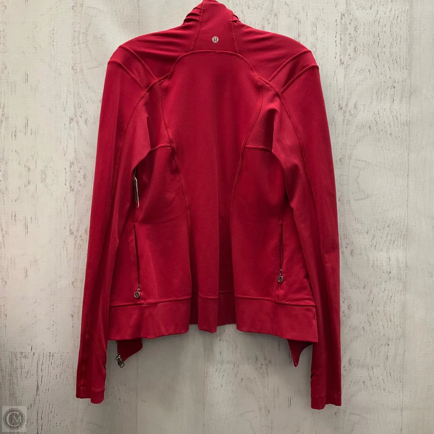 Athletic Jacket By Lululemon In Red, Size: 6