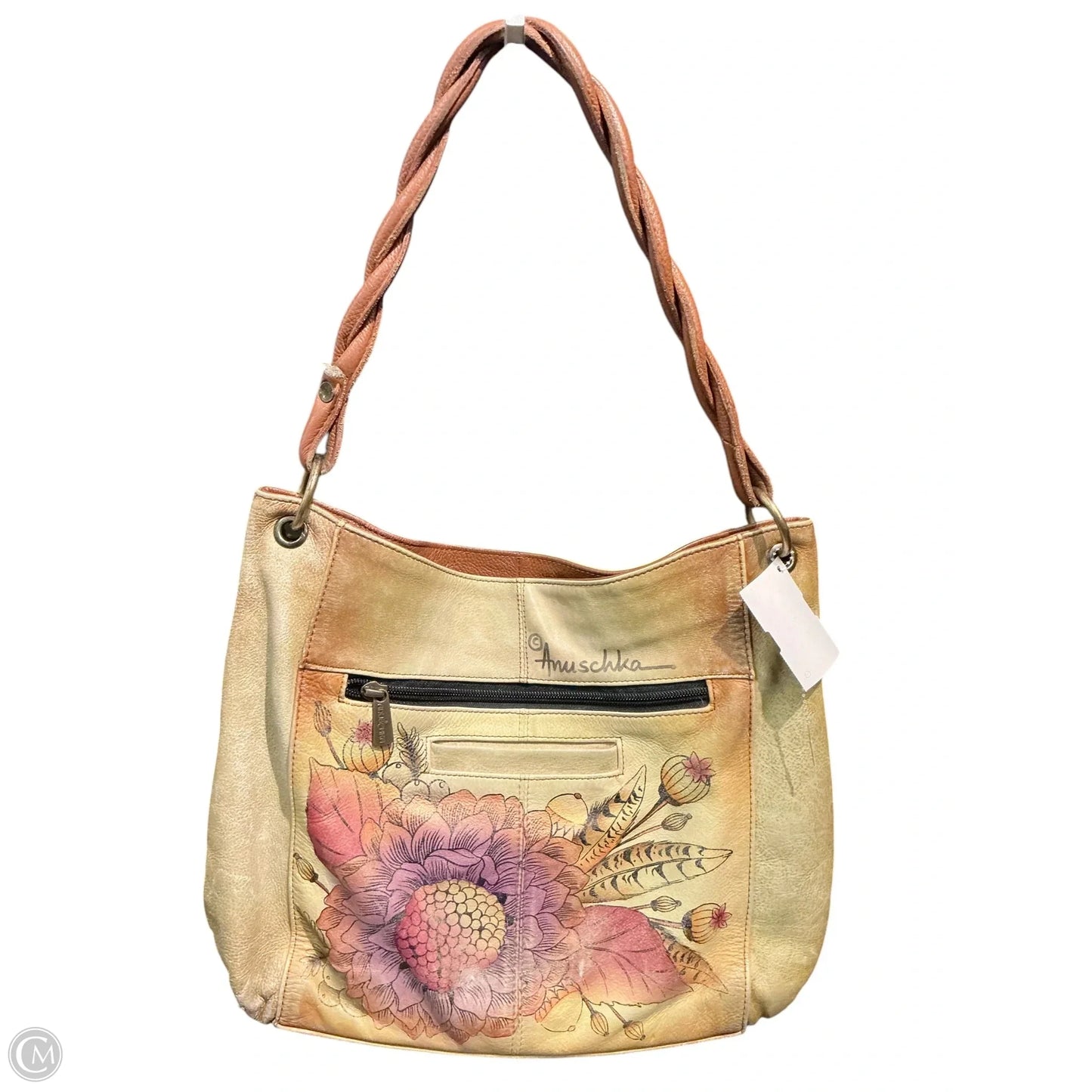Handbag By Anuschka, Size: Medium