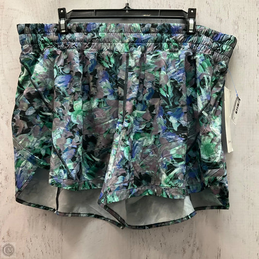 Athletic Shorts By Lululemon In Multi-colored, Size: Xl