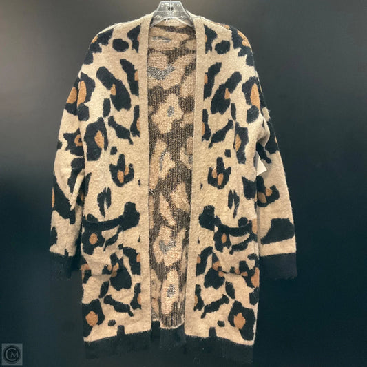 Cardigan By Altard State In Animal Print, Size: S