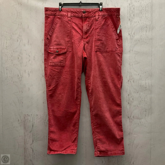 Pants Cargo & Utility By Time And Tru In Pink, Size: 16