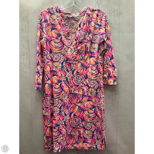 Dress Designer By Lilly Pulitzer In Floral Print, Size: M