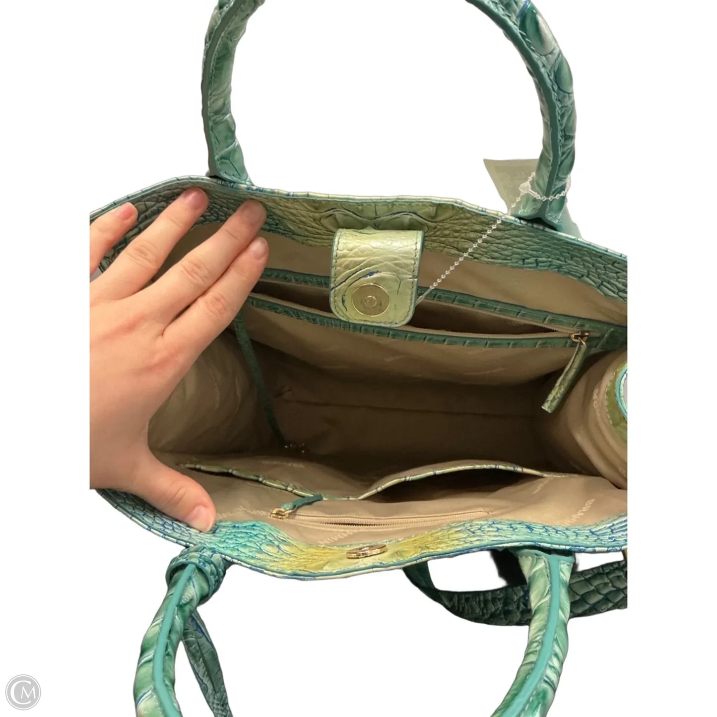 Crossbody Designer By Brahmin, Size: Large