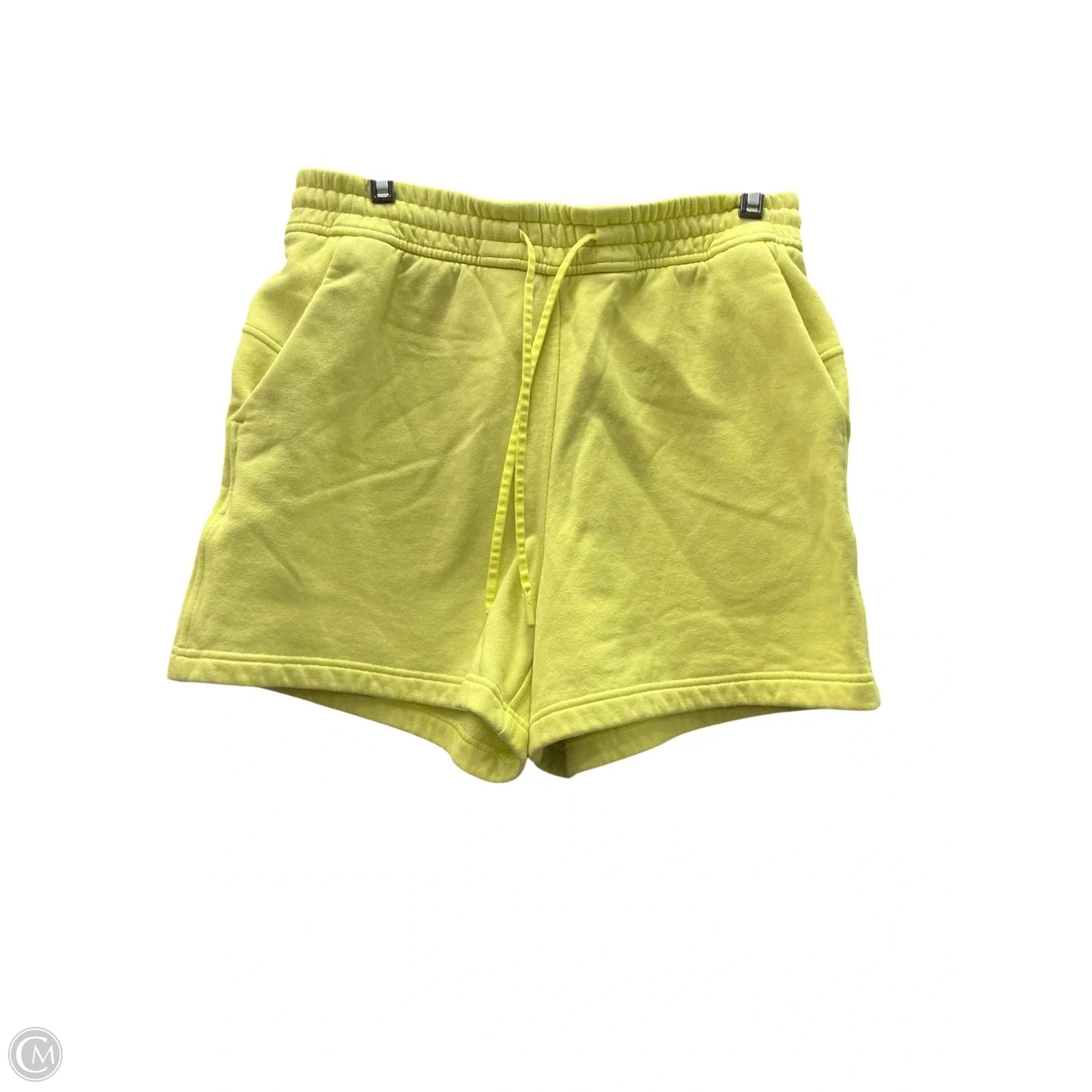 Athletic Shorts By Lululemon In Yellow, Size: 8