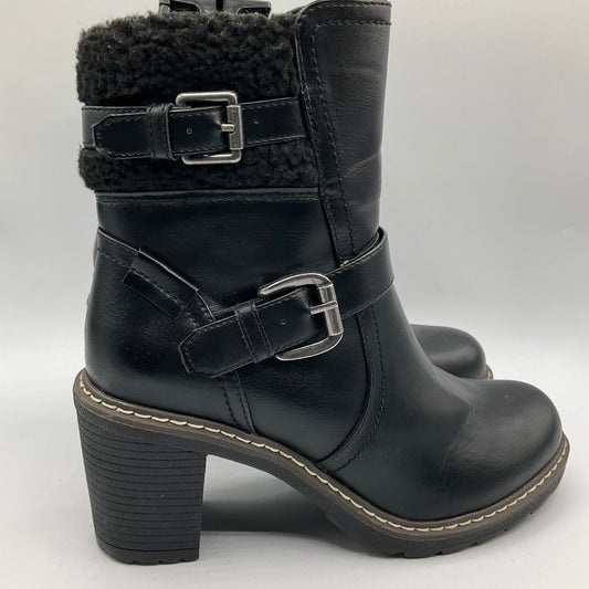 Boots Ankle Heels By Olivia Miller In Black, Size: 8.5