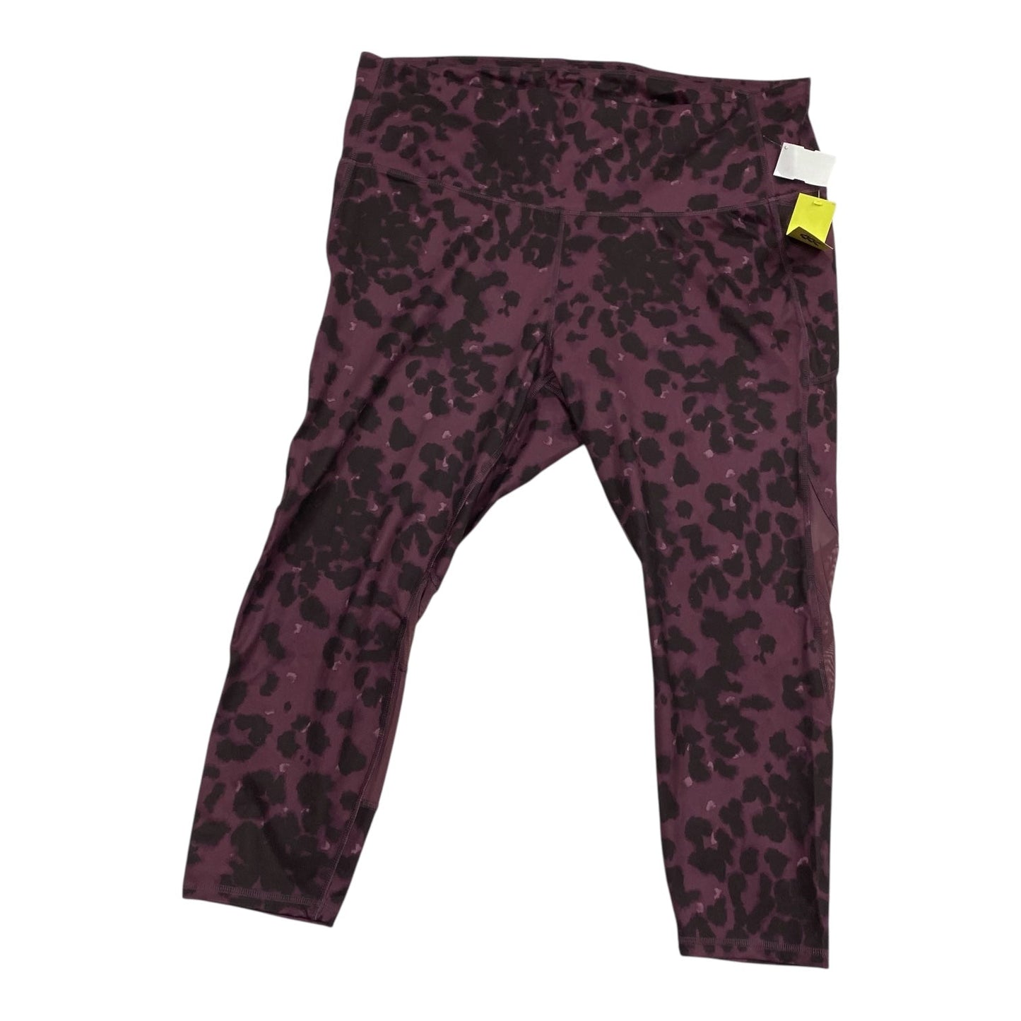 Athletic Leggings By All In Motion In Purple, Size:3X