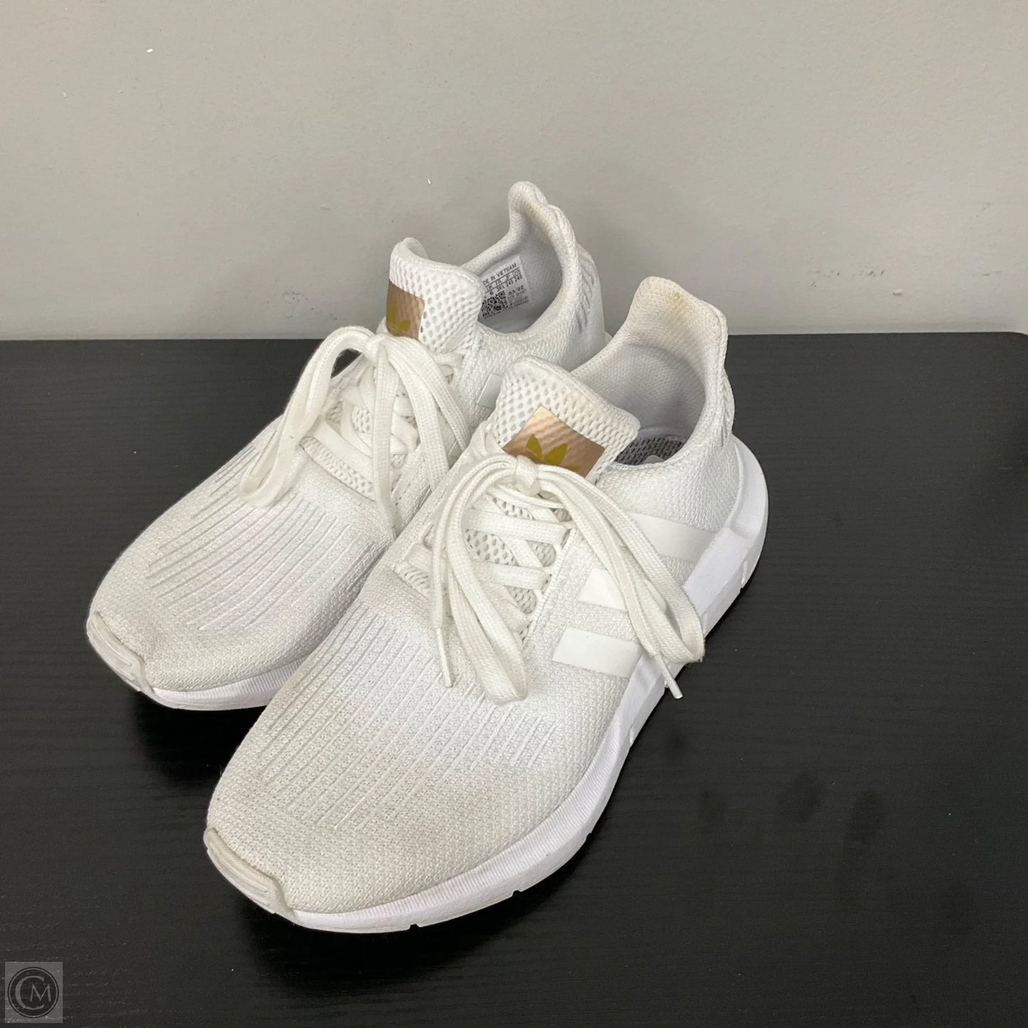 Shoes Athletic By Adidas In White, Size: 7.5