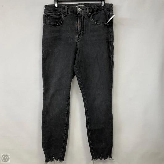 Jeans Cropped By Good American In Black, Size: 14