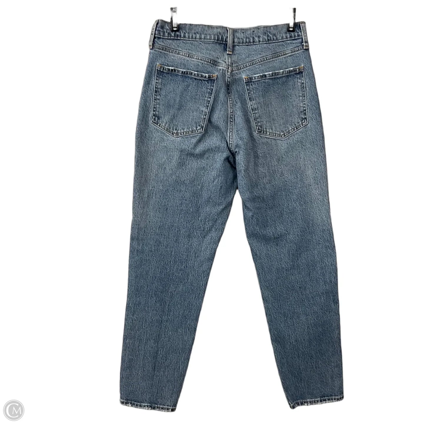 Jeans Straight By Gap In Blue Denim, Size: 4