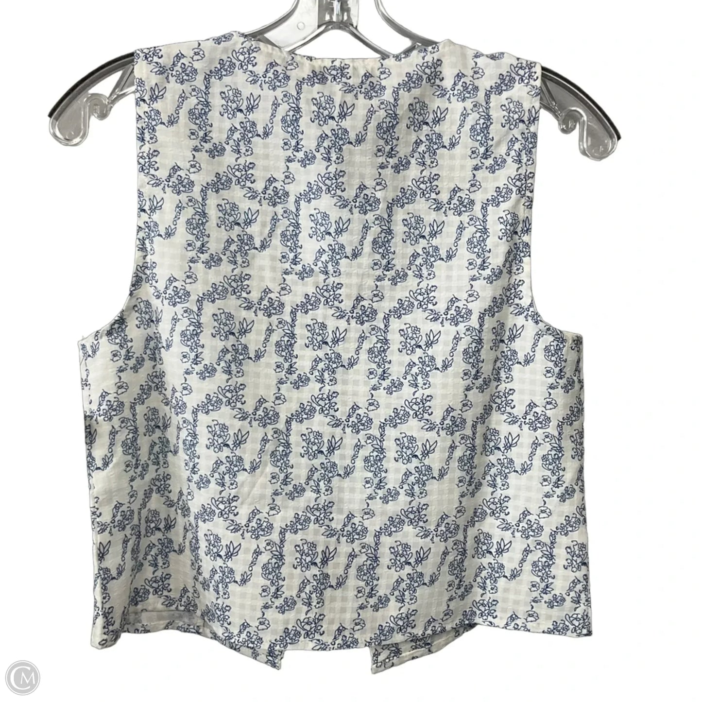 Top Sleeveless By Lush In Floral Print, Size: Xs