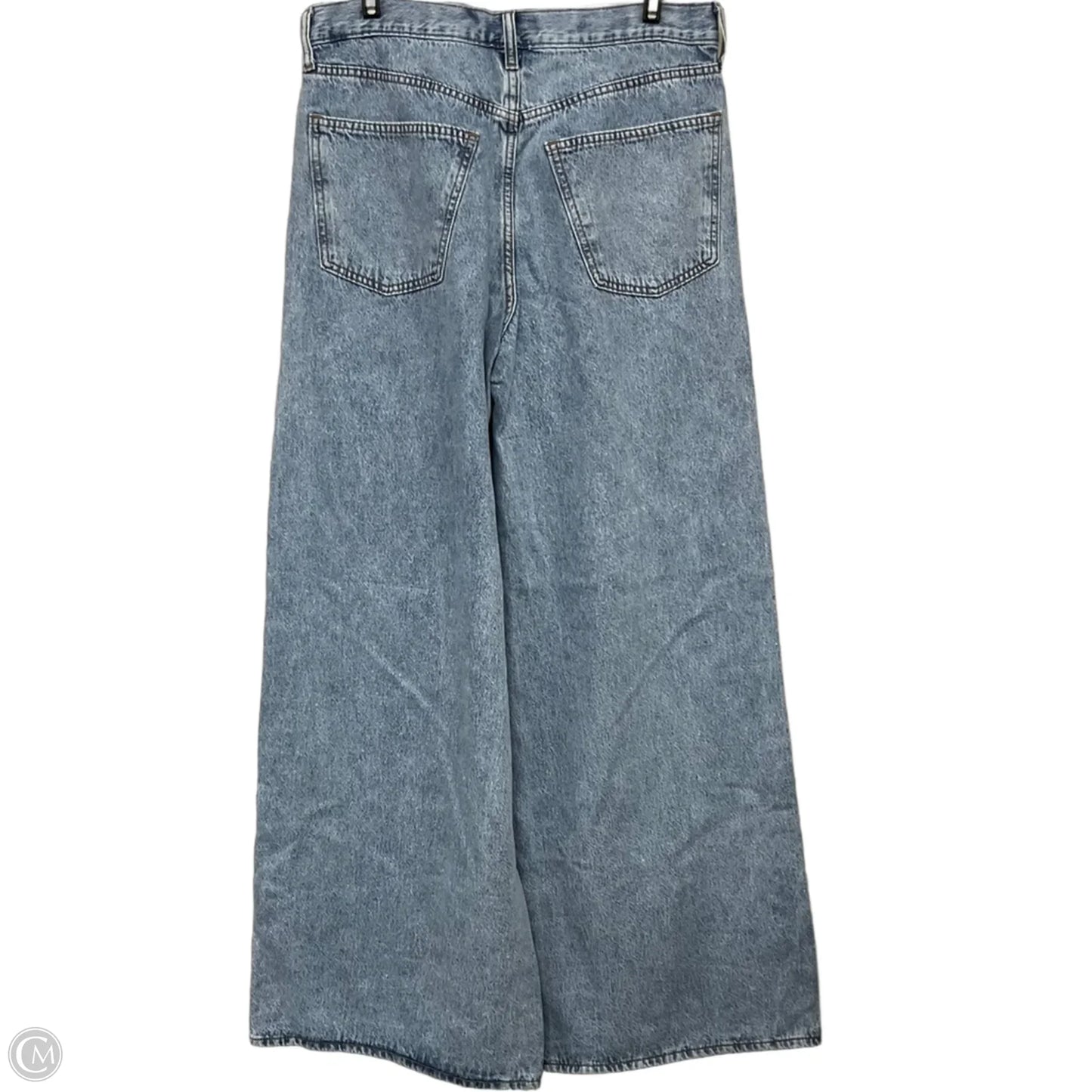 Jeans Wide Leg By Universal Thread In Blue Denim, Size: 8