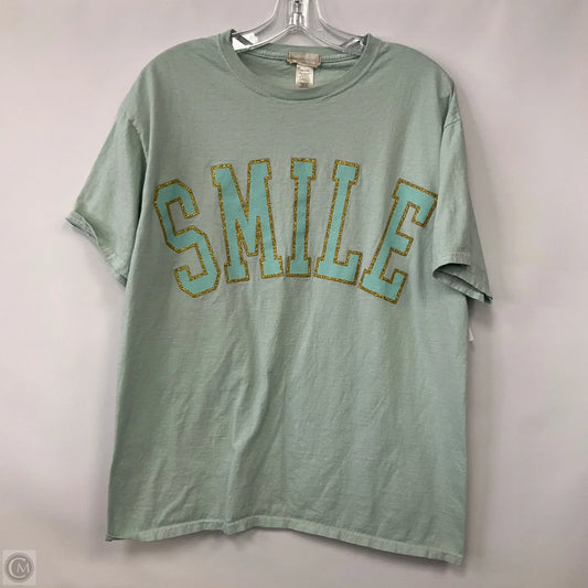 Top Short Sleeve Basic By Altard State In Green, Size: M