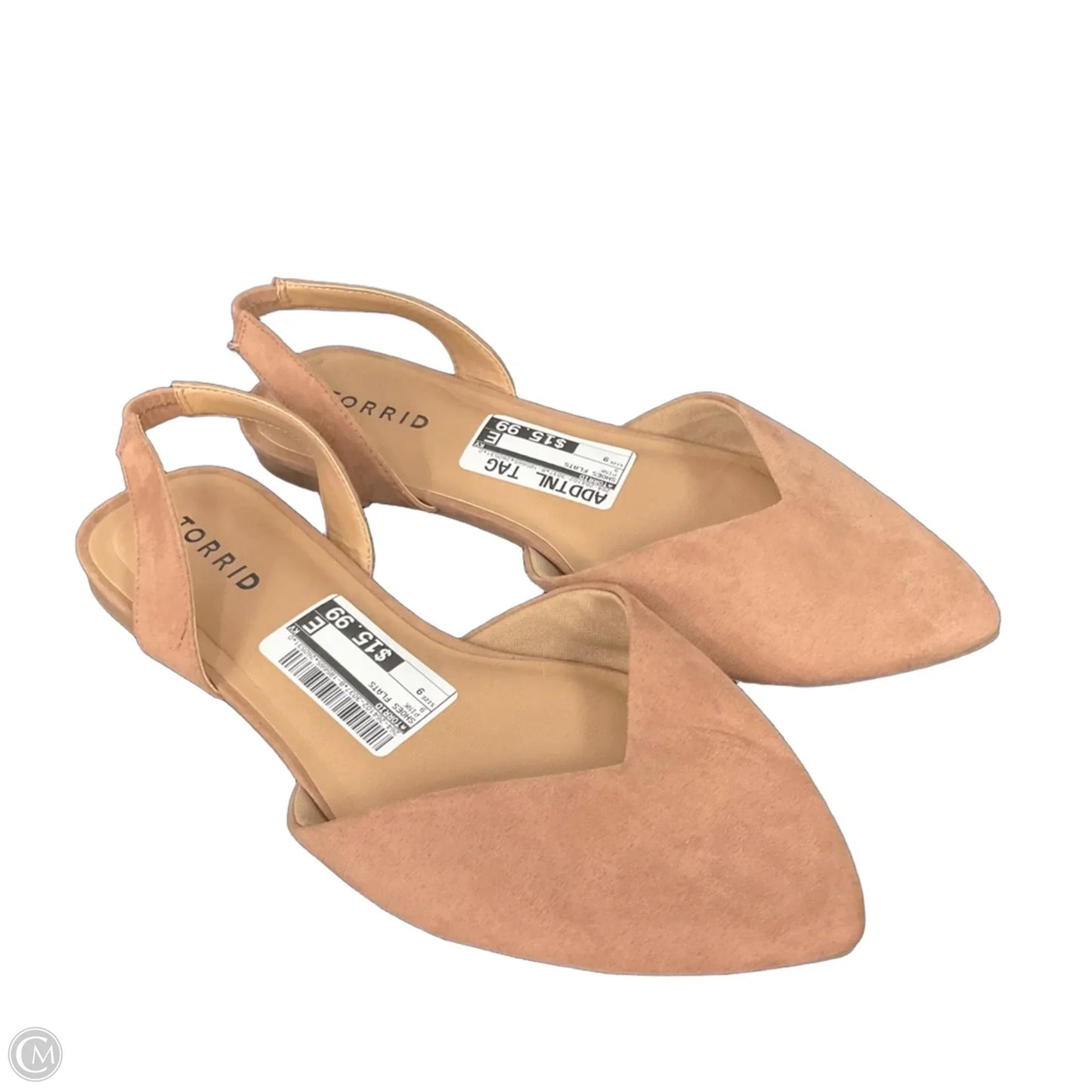 Shoes Flats By Torrid In Pink, Size: 9 wide