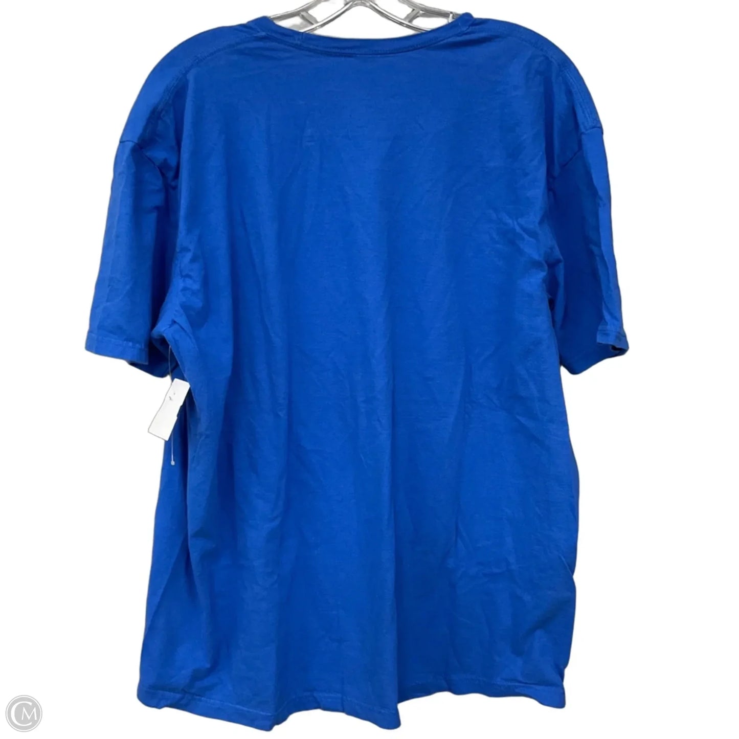 Top Short Sleeve Basic By Disney In Blue, Size: Xl