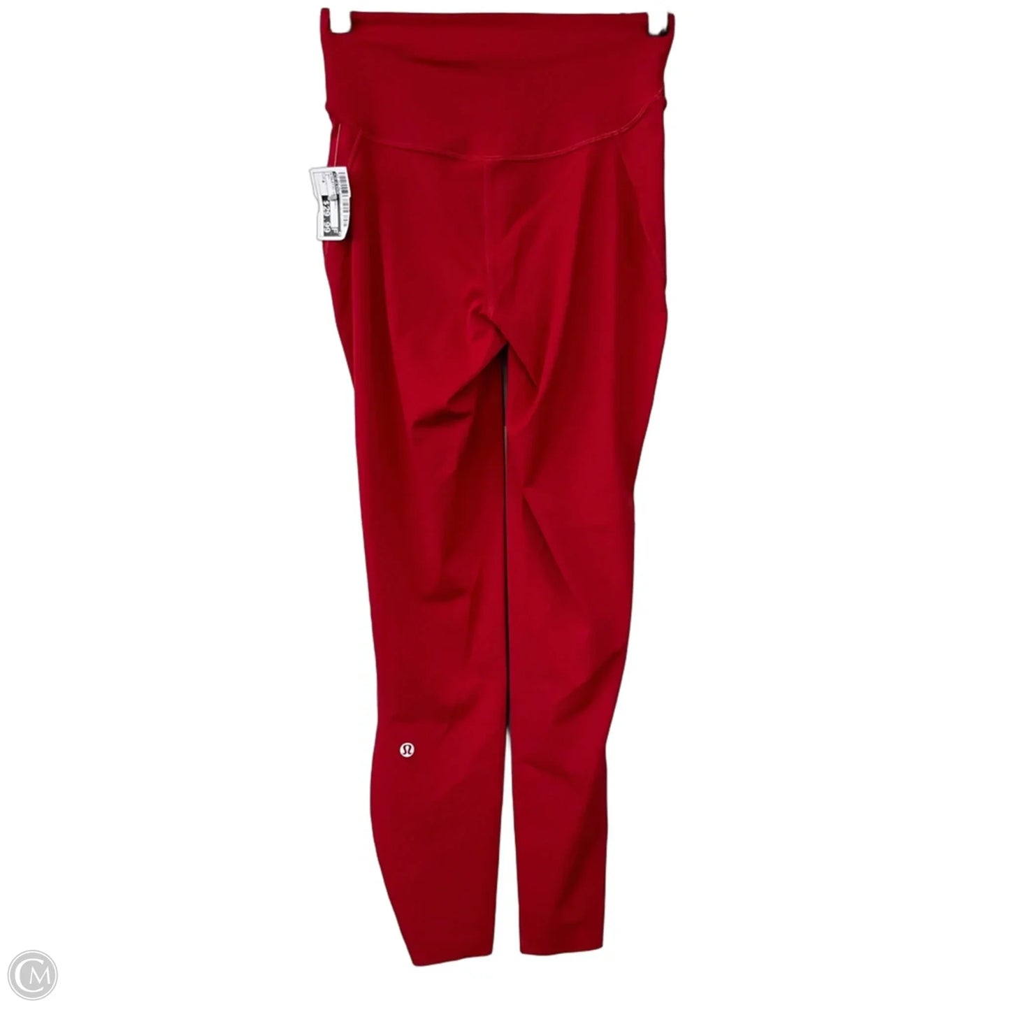 Athletic Leggings By Lululemon In Red, Size: 4
