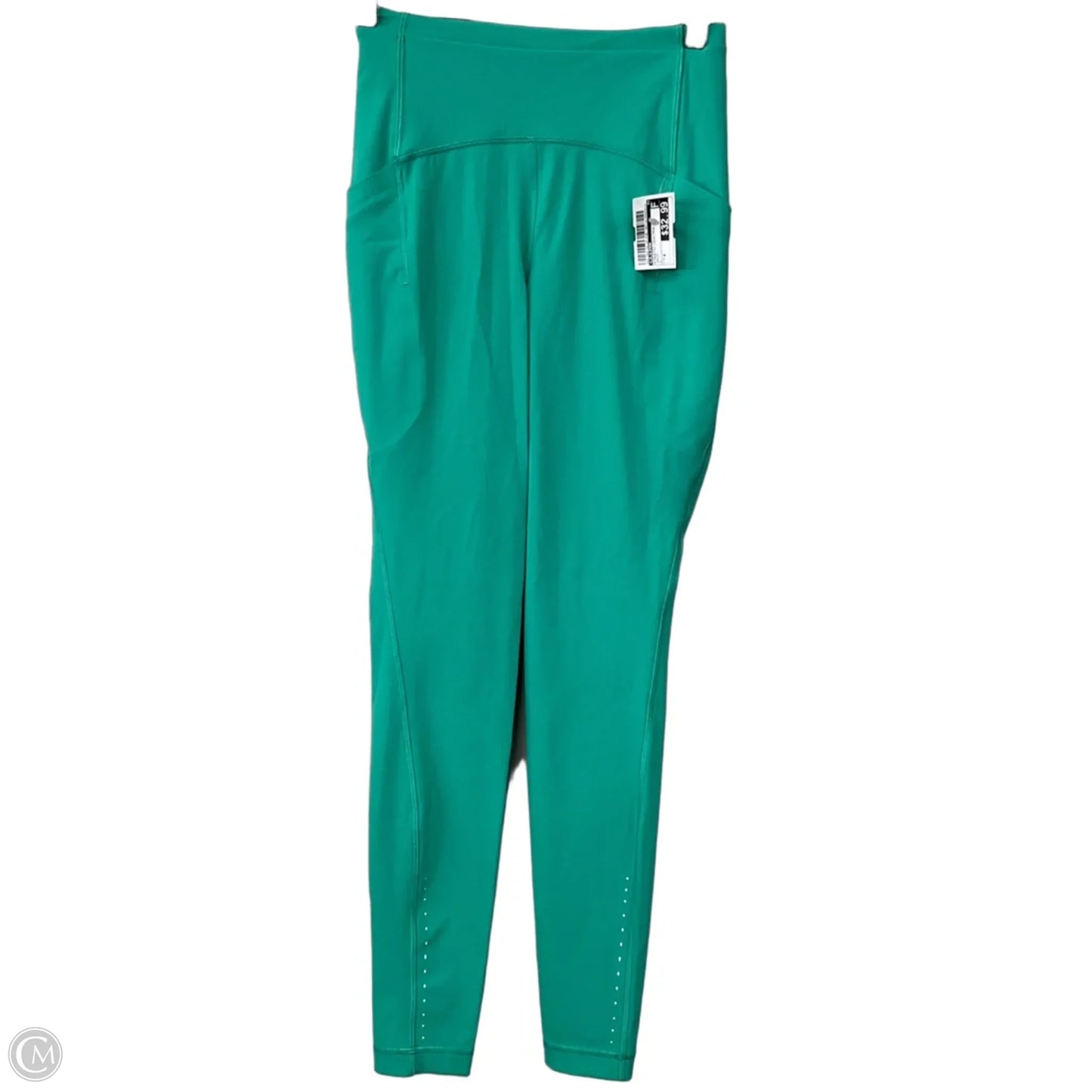 Athletic Leggings By Lululemon In Green, Size: 4