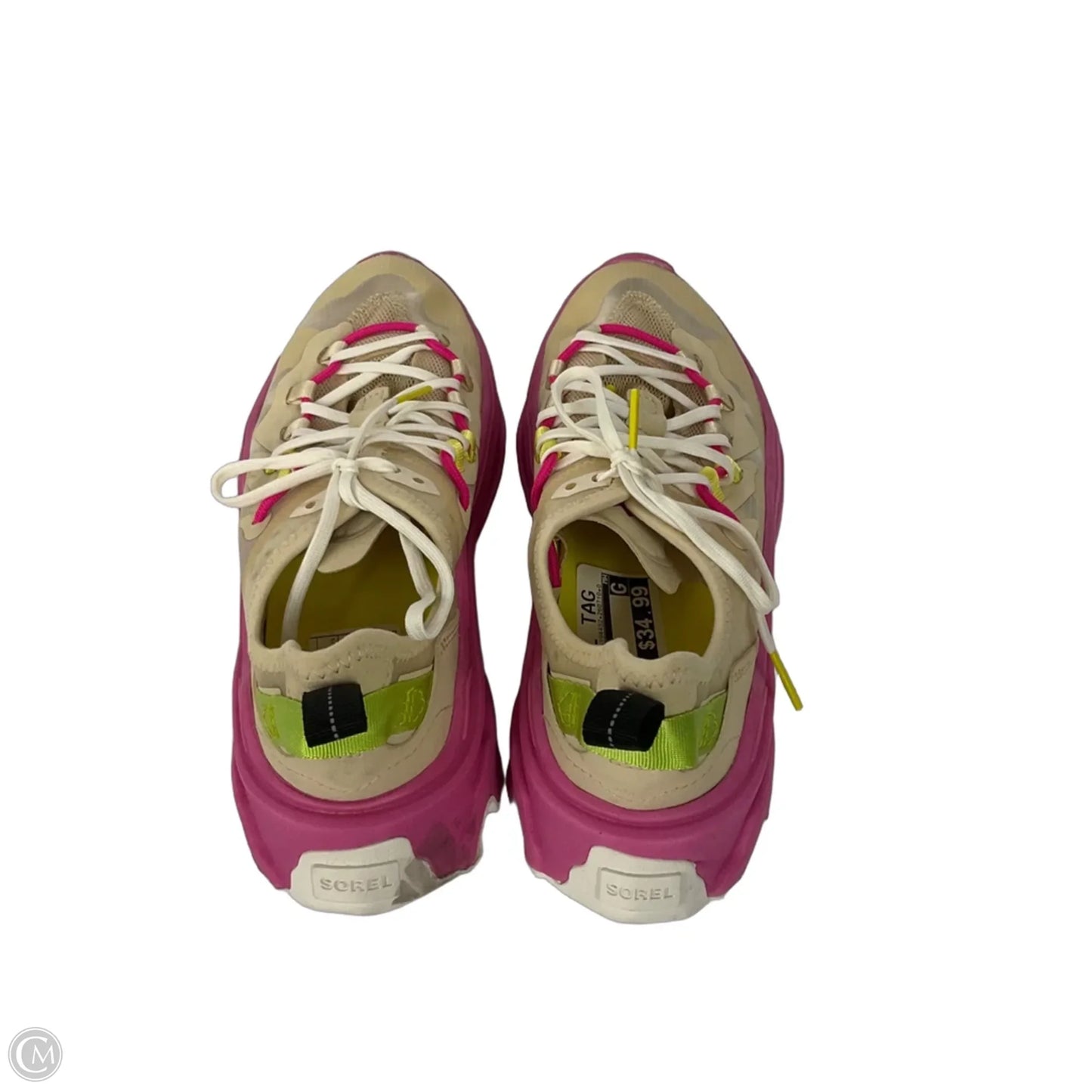 Shoes Athletic By Sorel In Pink, Size: 7